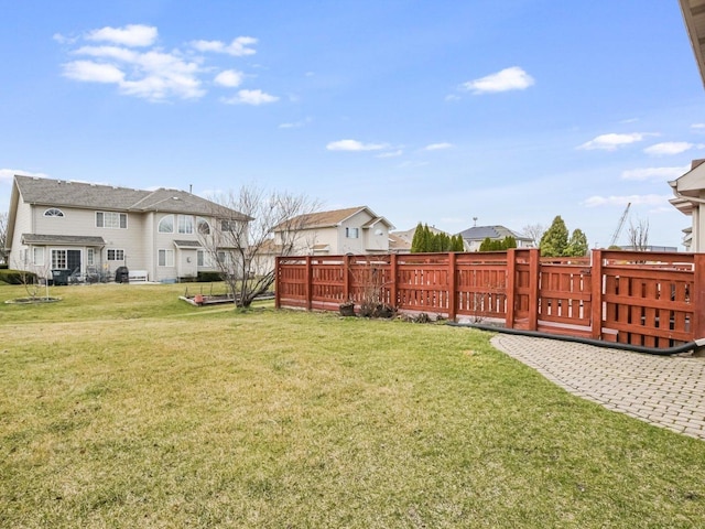 18036 Crystal Ln, Lansing, IL 60438 - view of yard with a residential view