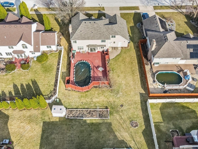 18036 Crystal Ln, Lansing, IL 60438 - aerial perspective of suburban area