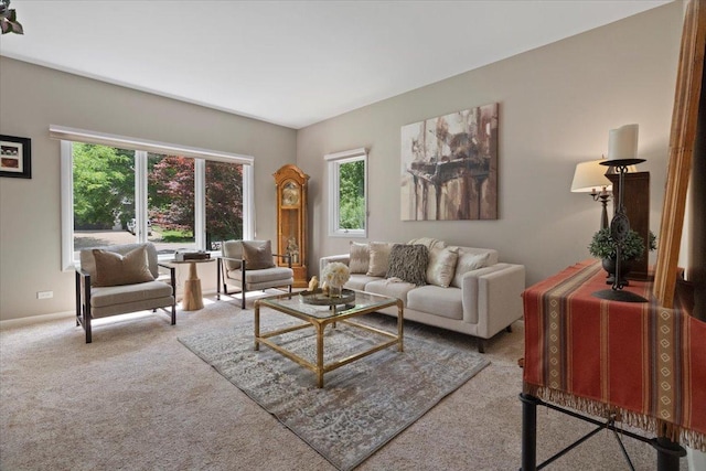7488 Bittersweet Dr, Gurnee, IL 60031 - living area with carpet and plenty of natural light