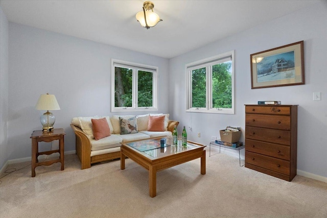 7488 Bittersweet Dr, Gurnee, IL 60031 - living room featuring light colored carpet
