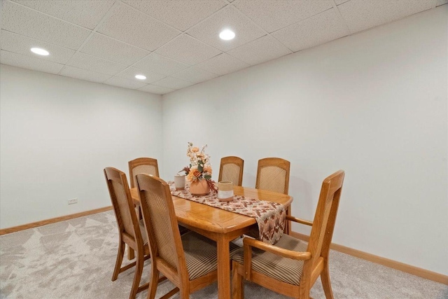 7488 Bittersweet Dr, Gurnee, IL 60031 - dining space with light carpet and recessed lighting