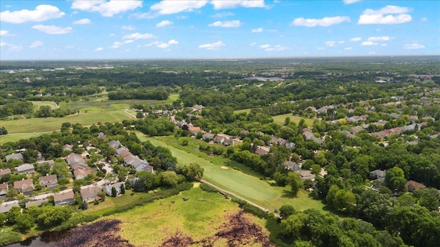 7488 Bittersweet Dr, Gurnee, IL 60031 - aerial overview of property's location with nearby suburban area and a golf club