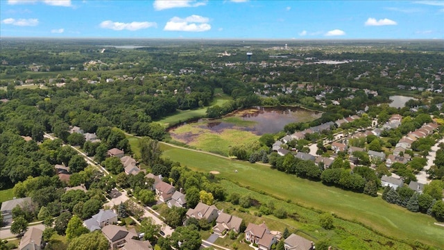7488 Bittersweet Dr, Gurnee, IL 60031 - aerial overview of property's location with nearby suburban area and a nearby body of water