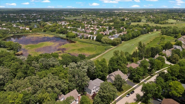 7488 Bittersweet Dr, Gurnee, IL 60031 - aerial overview of property's location with a nearby body of water and nearby suburban area