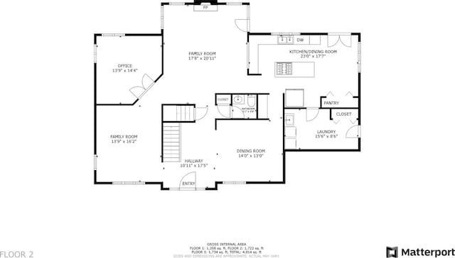 7488 Bittersweet Dr, Gurnee, IL 60031 - view of property floor plan