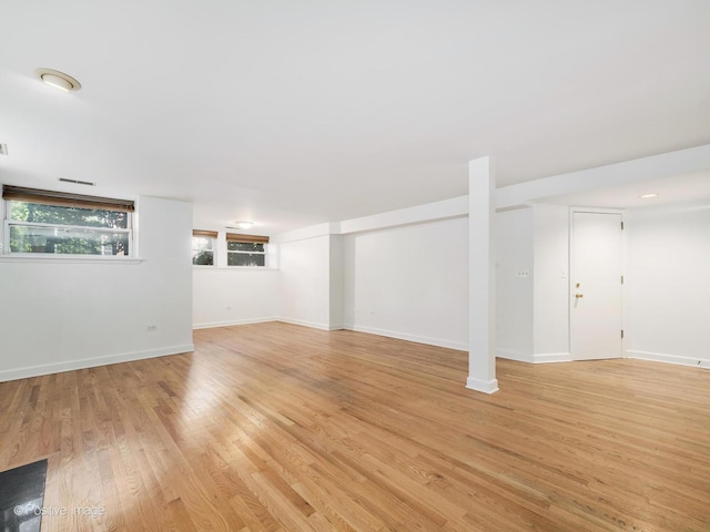4411 N Beacon St Unit G, Chicago, IL 60640 - empty room featuring light wood-type flooring