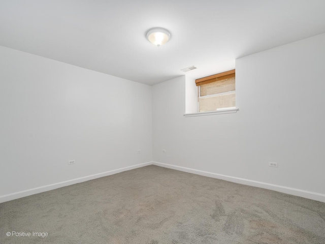 4411 N Beacon St Unit G, Chicago, IL 60640 - spare room featuring carpet floors and baseboards
