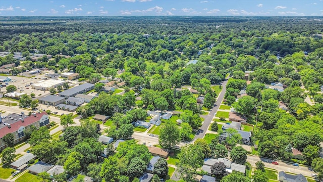 205 Buena Vista Dr, Champaign, IL 61820 - aerial perspective of suburban area with a forest