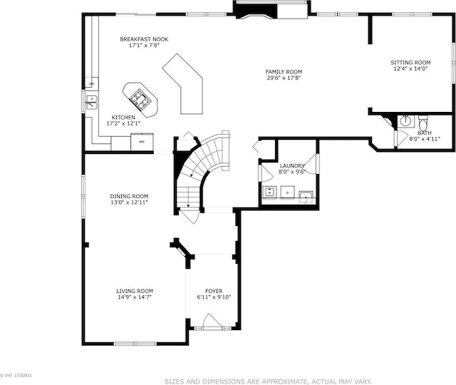 424 Bluegrass Ln, Geneva, IL 60134 - view of property floor plan