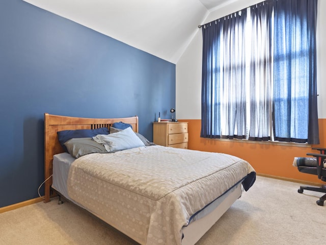 16107 Carlow Cir, Manhattan, IL 60442 - bedroom featuring carpet and vaulted ceiling