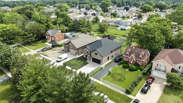 8545 Mansfield Ave, Burbank, IL 60459 - aerial perspective of suburban area