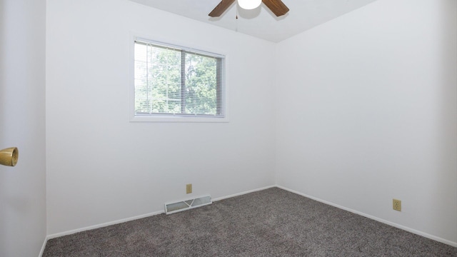 17 Kingswood Dr, Normal, IL 61761 - carpeted spare room featuring ceiling fan and baseboards