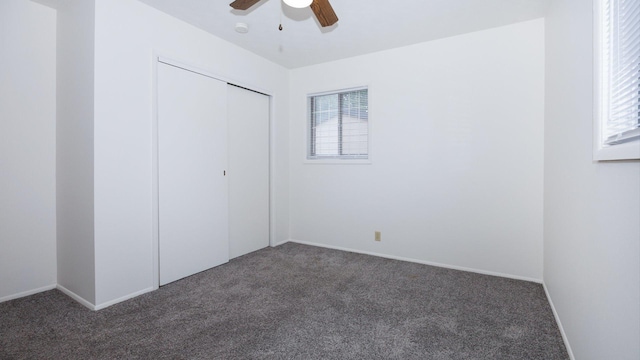 17 Kingswood Dr, Normal, IL 61761 - unfurnished bedroom featuring carpet floors, multiple windows, and a closet