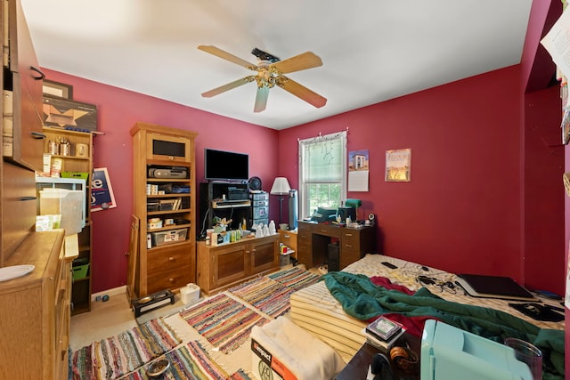 436 Cambridge Way, Bolingbrook, IL 60440 - bedroom with ceiling fan and carpet floors