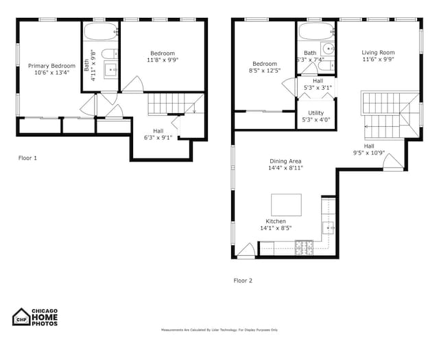 2611 W Rosemont Ave Unit A, Chicago, IL 60659 - view of property floor plan