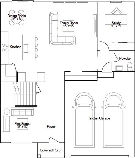 1039 Greenleaf St, Sycamore, IL 60178 - view of property floor plan