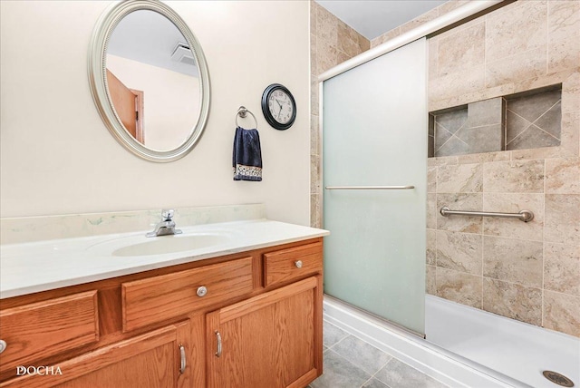2006 Westmore Grove Dr, Plainfield, IL 60586 - full bathroom featuring a shower with door and vanity