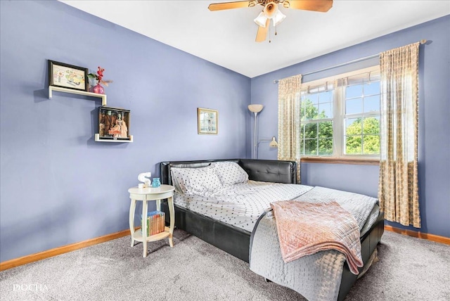 2006 Westmore Grove Dr, Plainfield, IL 60586 - bedroom with carpet and ceiling fan