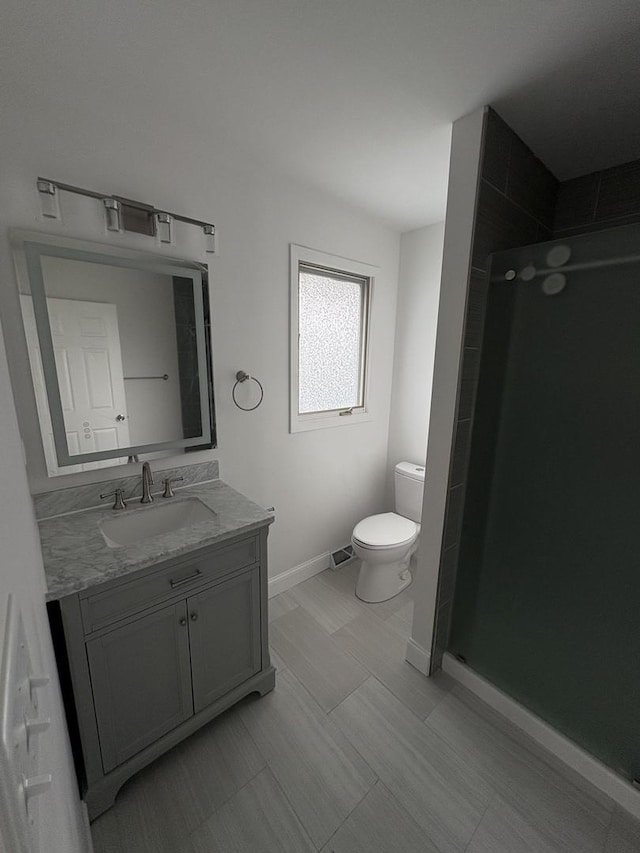13623 S 84th Ave, Orland Park, IL 60462 - bathroom featuring vanity and a stall shower