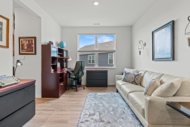 1664 Windsor Rd, Pingree Grove, IL 60140 - office area with light wood-style flooring