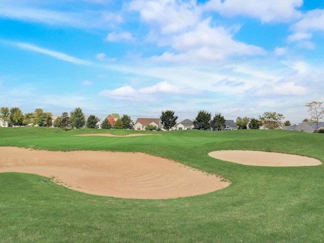 1664 Windsor Rd, Pingree Grove, IL 60140 - view of property's community with a yard, view of golf course, and a residential view