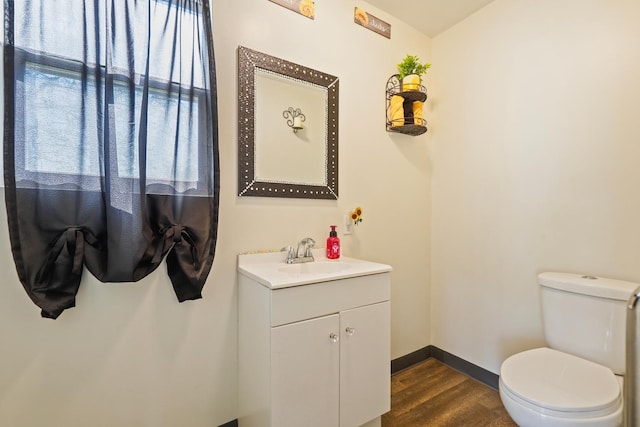 434 4th Ave, Joliet, IL 60433 - bathroom featuring vanity and wood finished floors