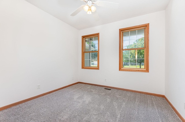 313 W Burlington Dr, Maple Park, IL 60151 - unfurnished room featuring carpet floors and ceiling fan