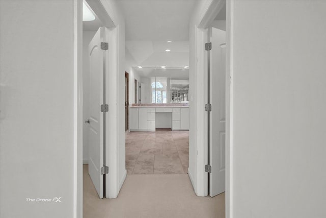 3550 E Ari Dr, Glenview, IL 60025 - hall with recessed lighting
