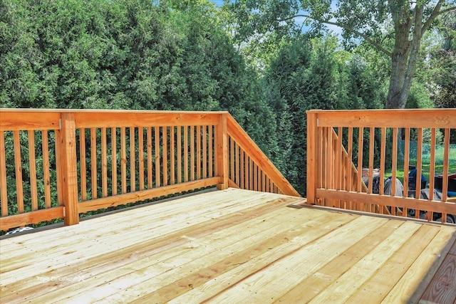 3550 E Ari Dr, Glenview, IL 60025 - view of deck