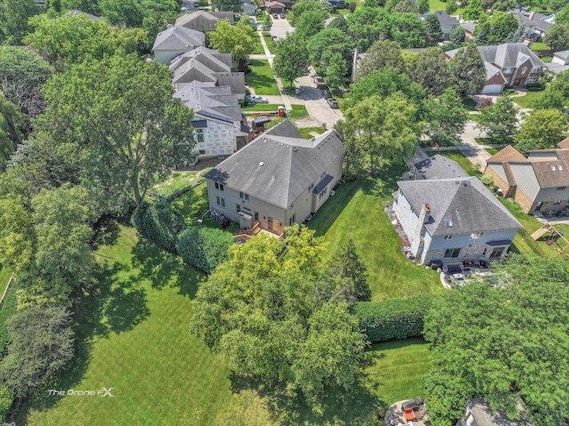 3550 E Ari Dr, Glenview, IL 60025 - aerial perspective of suburban area