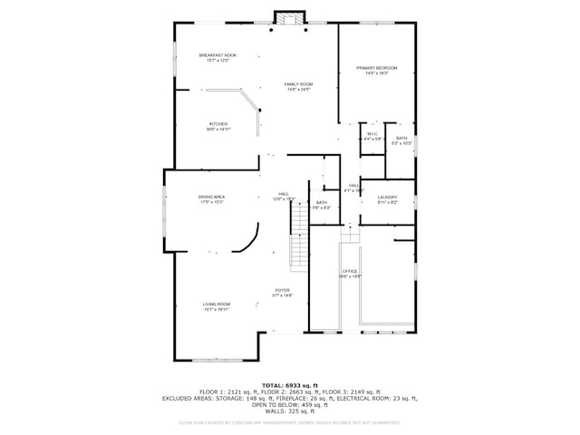 3550 E Ari Dr, Glenview, IL 60025 - view of room layout