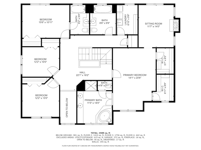 1000 S Madison Ave, La Grange, IL 60525 - view of home floor plan