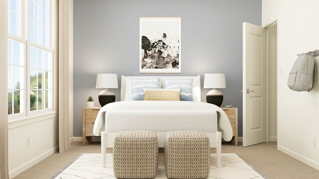 2909 Kelly Dr, Elgin, IL 60124 - bedroom featuring light colored carpet
