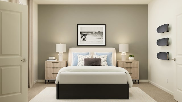 2909 Kelly Dr, Elgin, IL 60124 - bedroom featuring light colored carpet