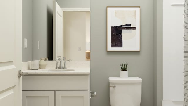 2909 Kelly Dr, Elgin, IL 60124 - bathroom featuring toilet and vanity