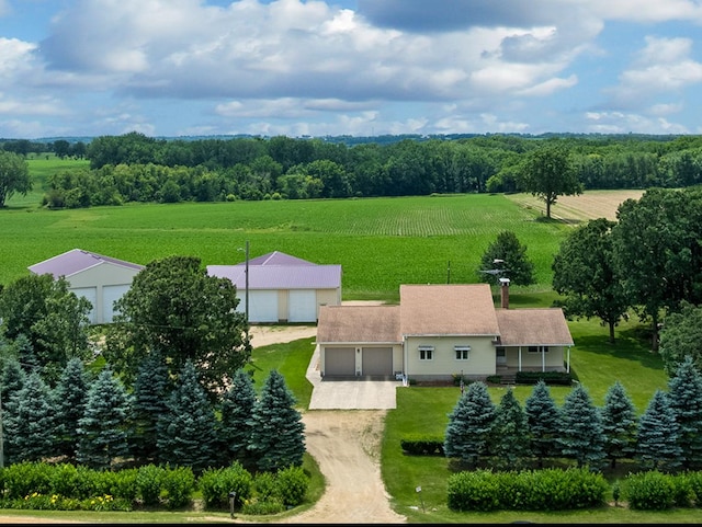 10245 W Penn Cor, Polo, IL 61064 - aerial view of sparsely populated area
