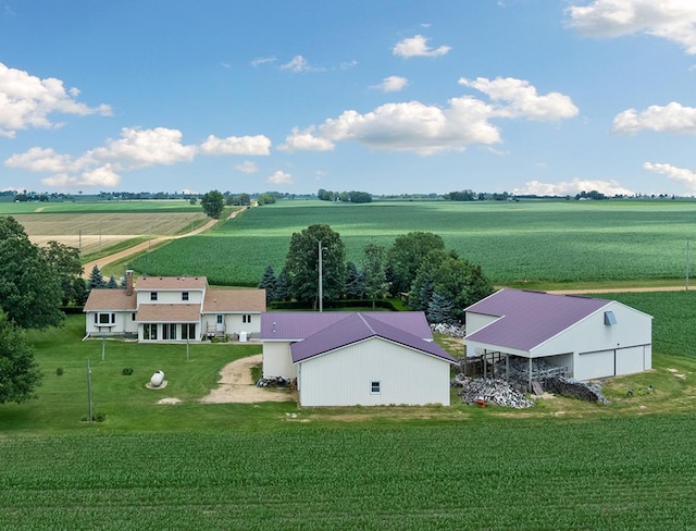 10245 W Penn Cor, Polo, IL 61064 - aerial view of sparsely populated area