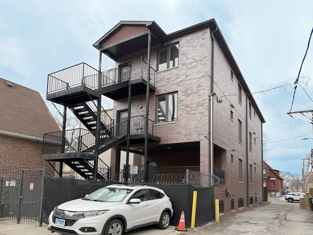 1017 S Claremont Ave, Chicago, IL 60612 - view of building exterior featuring stairway