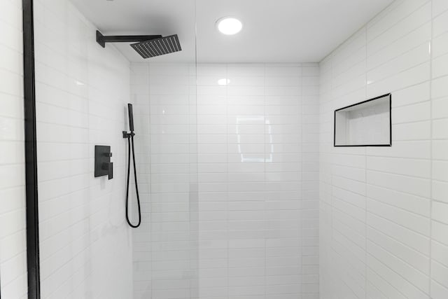 1441 Forest Rd, La Grange Park, IL 60526 - full bath with a tile shower and recessed lighting