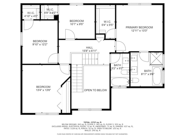 1581 Kenmore Ave, Aurora, IL 60505 - view of property floor plan
