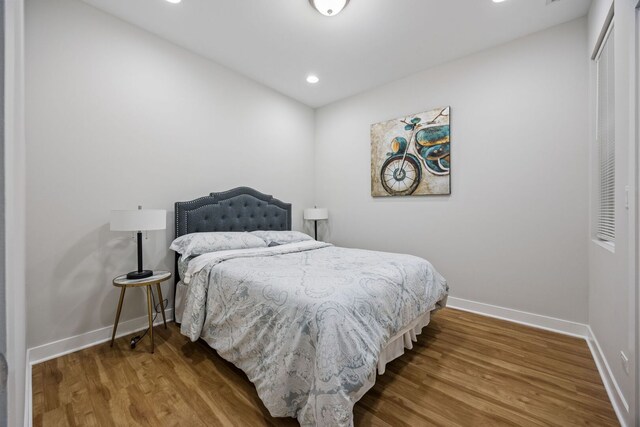 3126 W Walton St Unit 2, Chicago, IL 60622 - bedroom with wood finished floors, recessed lighting, and a closet