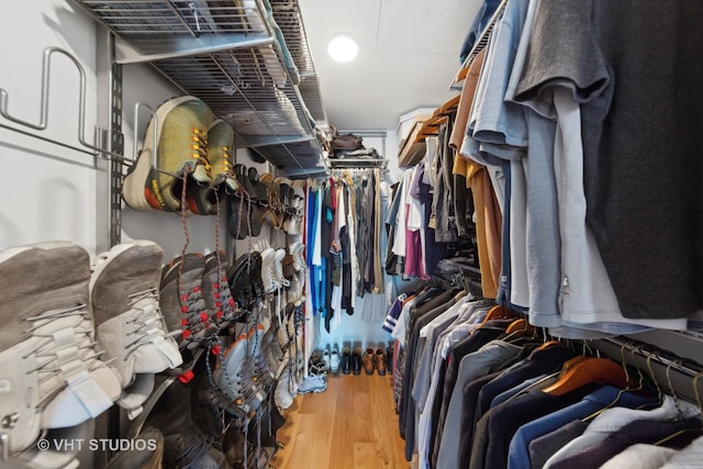 130 N Garland Ct Unit 2612, Chicago, IL 60602 - walk in closet with wood finished floors