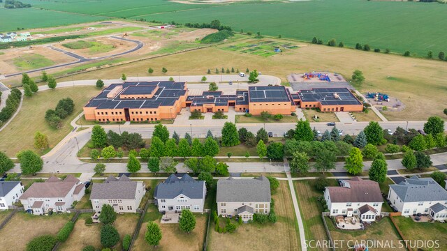 854 Preston Ln, Oswego, IL 60543 - aerial view