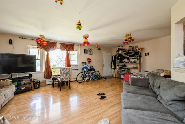 1107 E Algonquin Rd Unit 19, Arlington Heights, IL 60005 - living room featuring wood finished floors