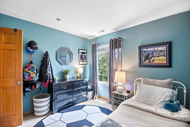2551 Fallbrook Dr, Hampshire, IL 60140 - carpeted bedroom featuring baseboards