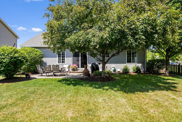 2551 Fallbrook Dr, Hampshire, IL 60140 - back of house featuring a patio area