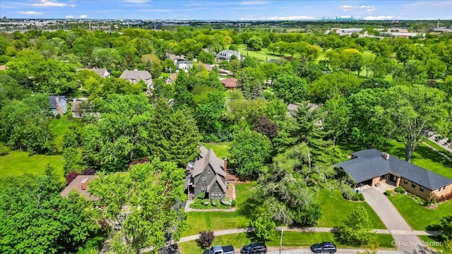 335 Arlington Rd, Itasca, IL 60143 - aerial view of a tree filled landscape