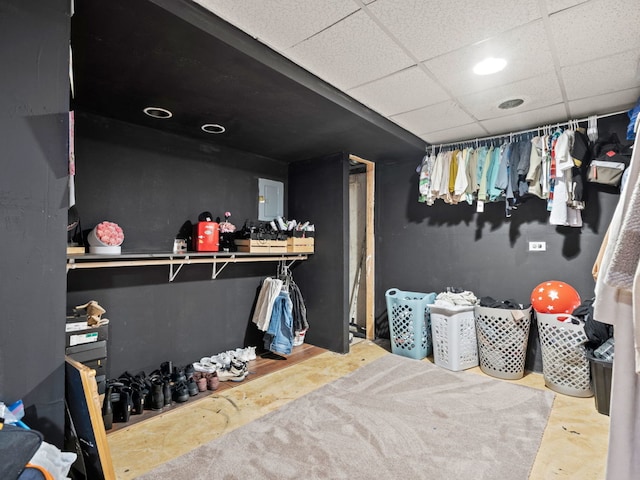 17240 Arrow Head Dr Unit 17240, Lockport, IL 60441 - bedroom featuring concrete flooring
