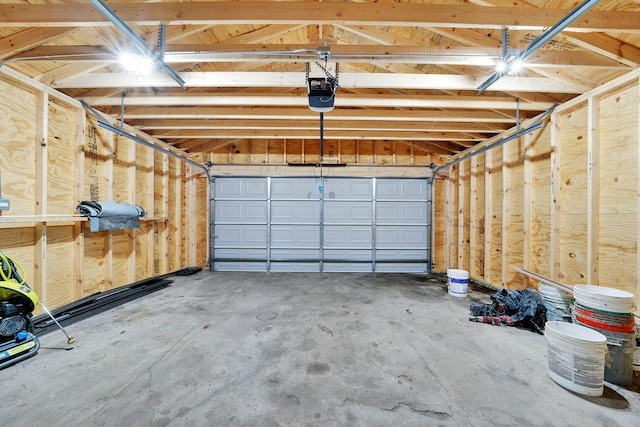 5414 W Haddon Ave, Chicago, IL 60651 - garage featuring a garage door opener
