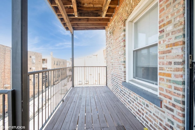 7018 S Paxton Ave Unit 3N, Chicago, IL 60649 - view of wooden terrace